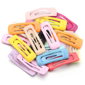 20pcs Solid Matte Frosted BB Hair Clips for Girls Womens Hairgrips Metal Hair Barrettes Hairpin Hairdressing Stying Accessories
