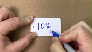 1000Pcs Blank Price Label DIY White Blank Tag Card Clothing Price Tags and Hang Tag String