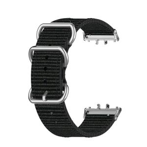 Nylon Loop Strap for Samsung Galaxy Fit 3 Adjustable Elastic Bracelet Watchband for Samsung Galaxy Fit3 Canvas Band Accessories
