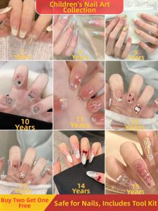 CHUBEISHI | High Attractiveness Childrens Nail Stickers 8 Pieces