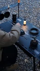 CampBoost SHINETRIP Starship 3 Tactical Camping Table Meja Camping Folding Table IGT Table Camping Meja lipat Camping