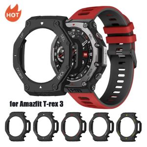 PC Protector Cover Case For Amazfit T-Rex 3 Smart Watch Protective Shell Frame For Huami Amazfit T-Rex 3 Watch Case Accessories