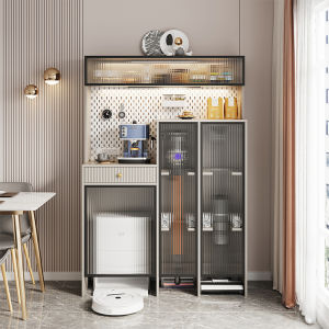 Sweeping Robot Storage Cabinet Wall For Home Living Room High Cabinet Sideboard Cabinet TINECO Floor Washer Vacuum Cleaner Locker