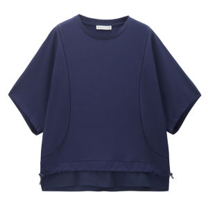 Giordano | Patched Loose Round Neck Half Sleeve T-shirt