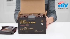 BOXED MRE High Energy Biscuits Bar 20 Years Shelf Life Emergency Food Rations MRE Emergency Survival Food Bar