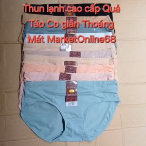 10 Quần Lót Nữ Thun Lạnh Cao Cấp 3262 Chất Mềm Mát Co Giãn Thoáng Khí MarketOnline68