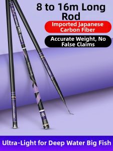 JINGZHANLI | Cần Câu Cá Truyền Thống Nhẹ & Cứng