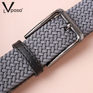 LVpasa | Puncture Free Elastic Canvas Belt