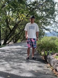 Ice Silk Shorts Versatile Quick Dried Straight Pants Sports Running Soft Breathable Half Pants Printed Thin Casual Beach Pants