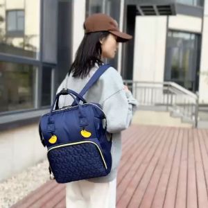 TAS BAYI 6022 - RANSEL “TANGAN KAKI MICKEY” TAS PERLENGKAPAN BAYI DIAPER BAG TAS IBU BAYI SUSU POPOK - H