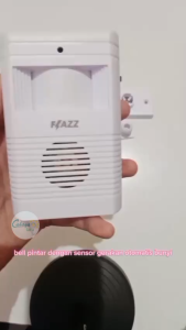 BELL SENSOR GERAK FLAZZ GUEST SALUTING DOORBELL - Ringtone Assalamualaikum Welcome Plus 16 Music
