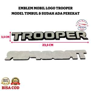 Emblem Mobil Logo Trooper Original
