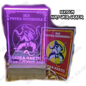 lampu hias ukir lambang Ikspi Logo Ikspi Kerasakti
