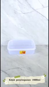 Mitra Loka 3 Pcs Bok Sayur Tempat Penyimpanan Makanan Di Kulkas 1000mL Bok Serbaguna