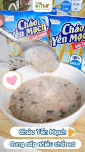 Thùng cháo yến mạch 30 gói TÂM MINH FOODS dinh dưỡng tiện lợi
