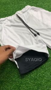 Celana Lari Pendek Saku Olahraga Outdoor Futsal Sepak Bola Voli Basket Jogging