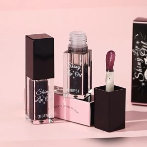 QIBEST Shiny Lip Gil ลิปออยล์เปลี่ยนสี ลิปออยล์เปลี่ยนสีตามอุณหภูมิ ลิป สีสวย ฉ่ำวาว