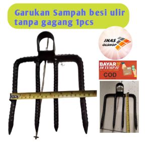 Garukan Sampah Besi  tanpa gagang 1 pcs