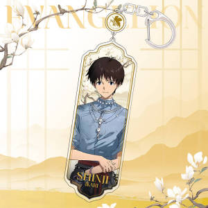 Double Flash Badge Barrage Stand Eva New Century Evangelion Series Ling Bo Li Station True Bajie Iron Material