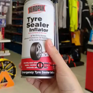Aeropak Tyre Sealer and Inflator for Emergency/Temporary Repair 450ml