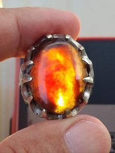 CINCIN BATU AKIK GET4H KATILAYU ASLI NATURAL ALAMI