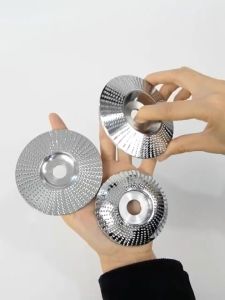 Set Mata Gerinda Kayu Parut Cembung & Matang Gerinda Permukaan Rata Gigi Baja