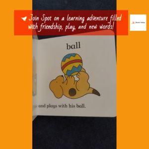 Spots First Words Book for Baby Toddler | Age 0-5 Years Early Learning & Reading Skills | English Vocabulary