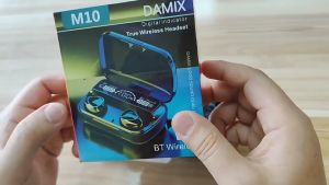 Headset Bluetooth Full Bass TWS Earphone Earbuds Wireless 9D HIFI Stereo Dengan Kotak Charger 3500 mAH Buat HP Iphone Xiaomi Samsung Vivo Oppo Realmi