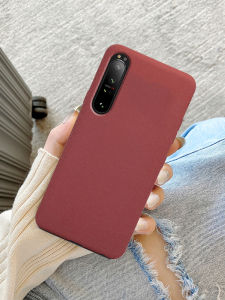 Korean Style Frosted Silicone Protective Case for Sony Xperia1 III Full Edge Protection Compatible with 5G Signal Environmentally Friendly