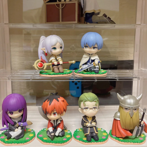 Bandai | New Frieren Beyond Journeys End Anime Girl Figure Sousou no Frieren Action Figure Fern/Frieren/Huckle Figurine Model Doll Toys