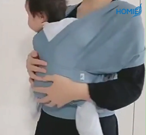 HOMIE Baby Wrap Carrier - Babies Slings for Newborns (Cotton)6 months–3 years/up to 15kg/Lightweight