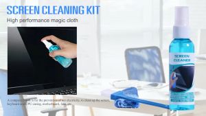 3in1 C-001 CL-034 น้ำยา ชุด ทำความสะอาดเช็ดจอ หน้าจอ กล้อง เลนส์ คอมพิวเตอร์ Notebook Tablet น้ำยา
