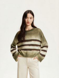 Vero Moda | Áo Len Dệt Kim Sọc Dần Chuyển Màu Pha Mohair