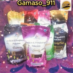 BRM Super Pelicin dan Pewangi Loundry Mawar Refill 800 ML