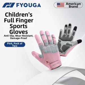 FYOUGA | Anti-slip Full Finger Children Gloves