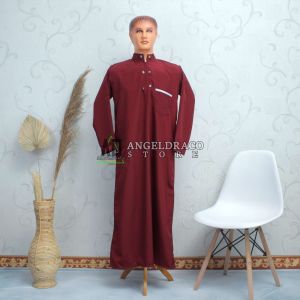 Gamis Dewasa Putih / Gamis / Gamis Pria / Gamis Pria Dewasa / Gamis Pria Dewasa Size M L XL XXL / Jubah Dewasa Putih / Jubah / Jubah Pria / Jubah Pria Dewasa / Jubah Pria Dewasa Size M L XL XXL / Baju Muslim Pria Dewasa