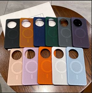 For OnePlus 13R Casing Honeycomb Breathable Plastic Hard Phone Case Cover