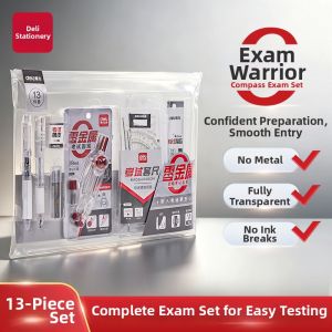 deli | Exam Dedicated No-Metal Coating Pencil Set