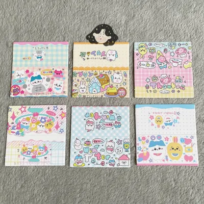 Set Tag Mini Đầu Bìa Bấm Mini Mix Nhiều Mẫu Cartoon Coquette Gói Hàng Gói Card