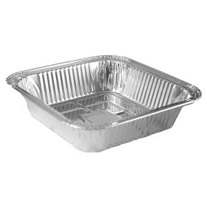 Square Aluminum Foil Pan Baking Tray BBQ Food Grade Aluminum Foil Dish Air Fryer Special Use Household Oven Baking Dish