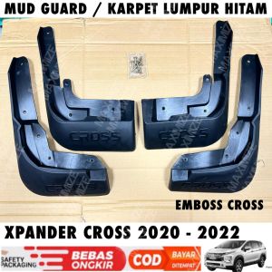 Mud Guard Xpander Cross 2020 2021 Hitam Emboss