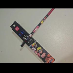 Bandai | Bộ Bút Chì Hình Lục Giác Chủ Đề Naruto - Loại 2B & HB Viết Êm Văn Phòng Phẩm Dùng Cho Văn Phòng & Học Tập Hàng Ngày