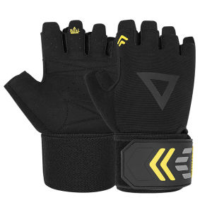 AOLIKES Workout Gloves for MenWeight Lifting Gloves with Wrist Wrap SupportFull Palm Protection&Extra Grips for Weightlifting