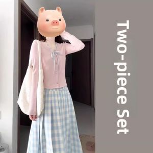 PEIZIXUAN | French Pink Long Sleeves Spring Dress