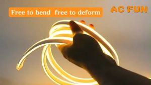 ACFUN LED Strip Lights  220V DC IP65 Waterproof Flexible Neon Lamps Cabinets Ceiling Home Room Wall Outdoor Decoration