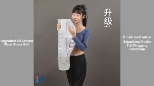Waist Brace for Pain Relief Double Pull Back Lumbar Support Belt Support Belt For Slip Disc Spine Decompression Back Support Bengkung Tulang Pinggang 缓解腰痛护腰带