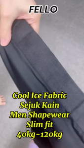 🇲🇾Men Tummy Control High Waist Slim Underwear Body Shape Abdomen Girdle Seluar Mampatan Lelaki Dinner Wear男大码瘦身裤