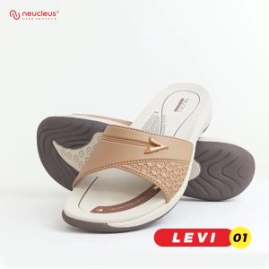 Sandal Wanita Neucleus Levi-01 Sol Ringan Anti Slip size 37-40 pilihan warna kalem elegan