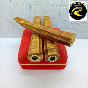 once pipa sedotan kayu tengsek Sulaiman model belimbing premium M24