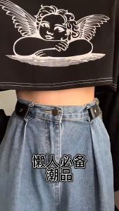 [YC] Easy Buckle Lazy Belt Elastic Free Size Girls Women Men Lady Elastic Suitable For All Types of Pants Tali Pinggang Fashion Baru 懒人快速时尚腰带